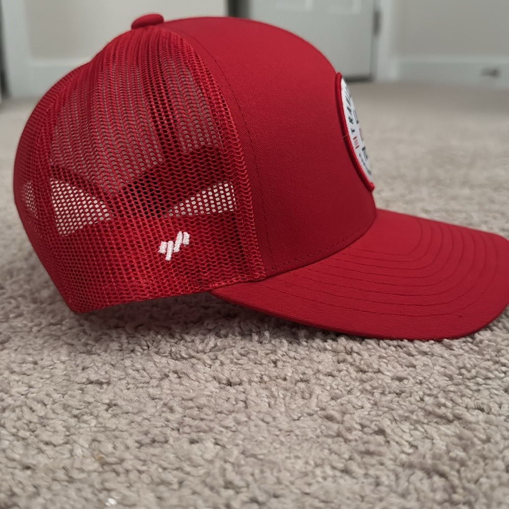 TravisMathew Red Baseball Cap - Picture 2 of 4